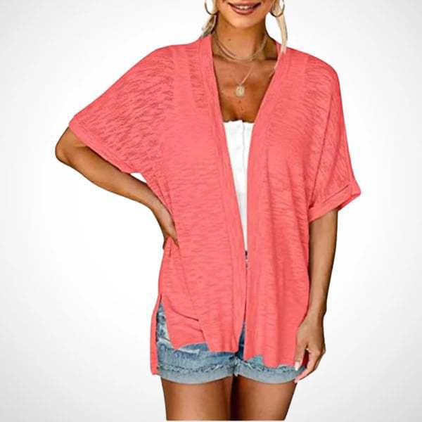 🌷🌷Womens Lightweight Cardigan 2026 Summer Short Sleeve Open Front Beach Coverup