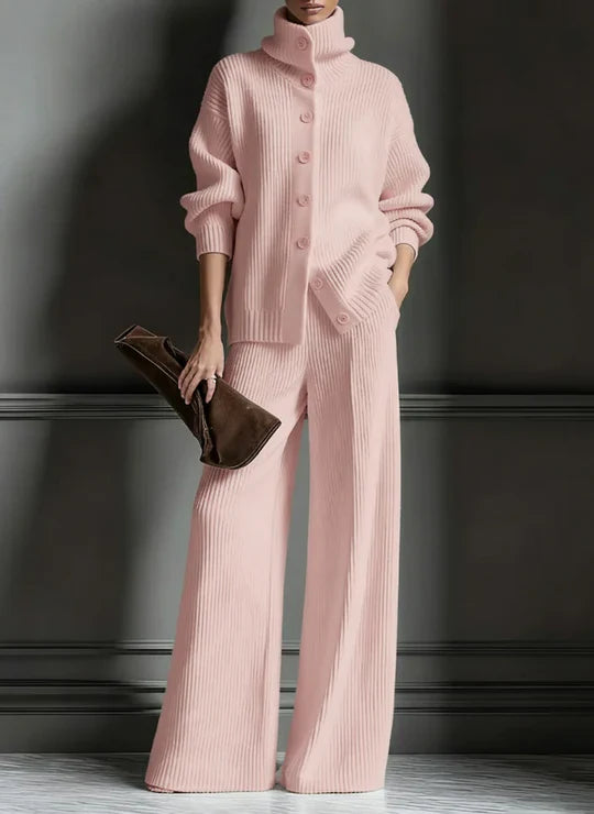 📦📦Buy 2 PCS for free shipping🎄 Cozy Cardigan Sweater and Pants Two-Piece Set