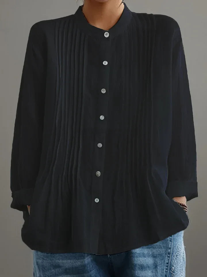 📦📦Buy 2 Free Shipping🔥Women's Casual Denim Pleated Shirt