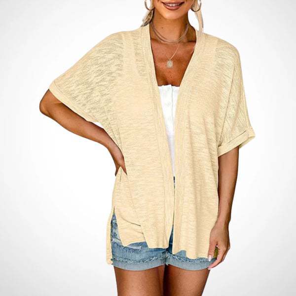 🌷🌷Womens Lightweight Cardigan 2026 Summer Short Sleeve Open Front Beach Coverup
