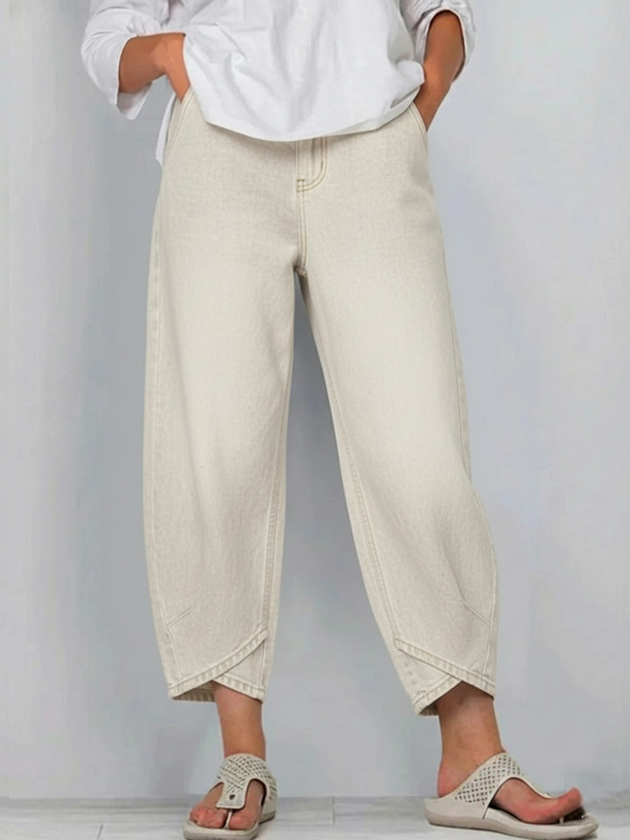 📦📦 New Arrivals🔥 Women's Casual Simple Denim Cotton Pants