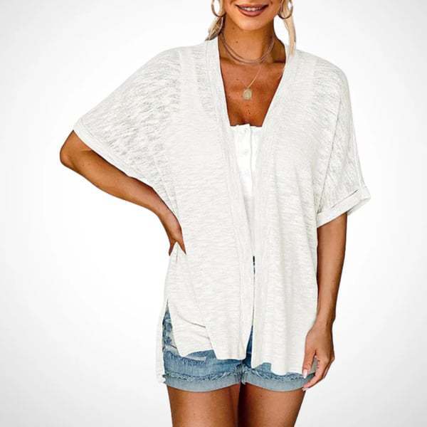 🌷🌷Womens Lightweight Cardigan 2026 Summer Short Sleeve Open Front Beach Coverup