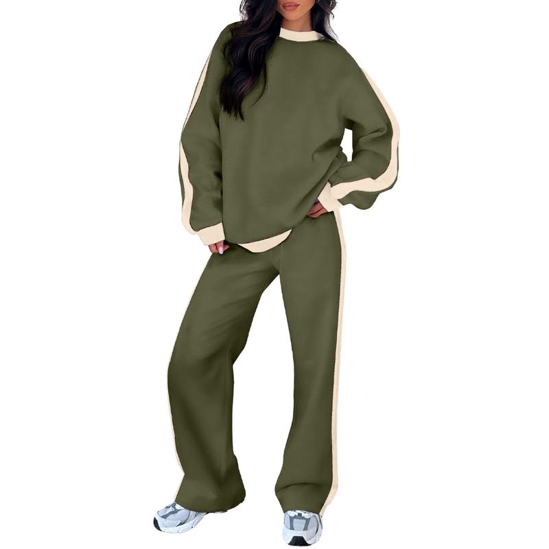 📦📦Buy 2 PCS for free shipping💥Comfortable 2-Piece Lounge Set Sweatshirt & Straight Leg Pants