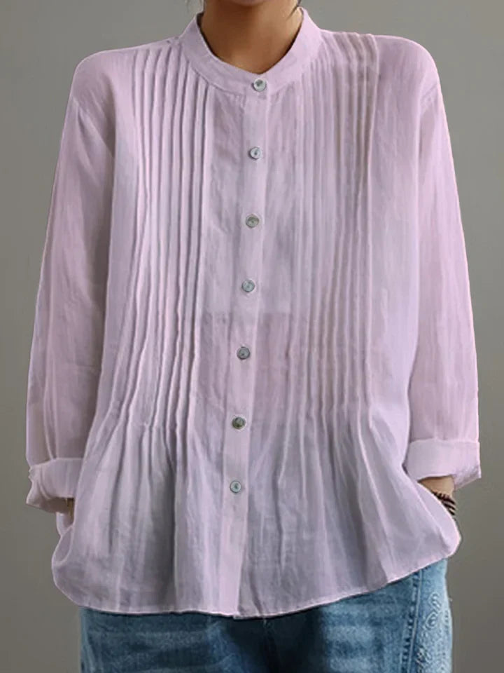 📦📦Buy 2 Free Shipping🔥Women's Casual Denim Pleated Shirt