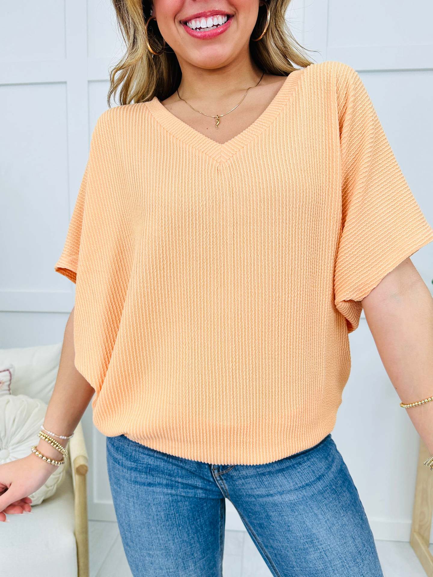 Women's V-Neck Summer T-Shirt 🌟