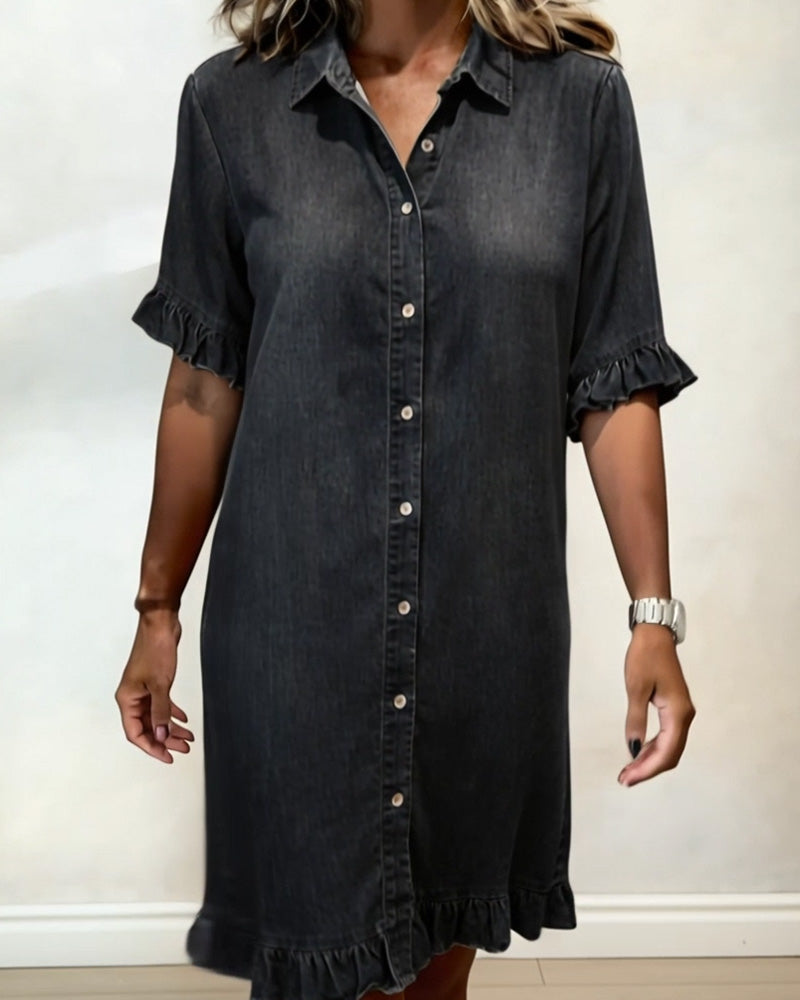 ✨⏰LAST DAY SAVE 49% ⏰Denim Mini Dress
