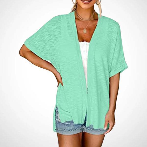 🌷🌷Womens Lightweight Cardigan 2026 Summer Short Sleeve Open Front Beach Coverup