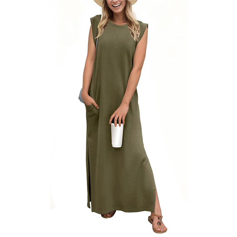 🌷🌷Lucia – Classic Loose Sleeveless Beach Maxi Dress