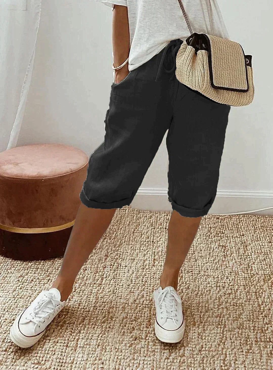 🌷🌷Time-Limited Special Price: 29.99!!⏰Sofia – linen trousers for women