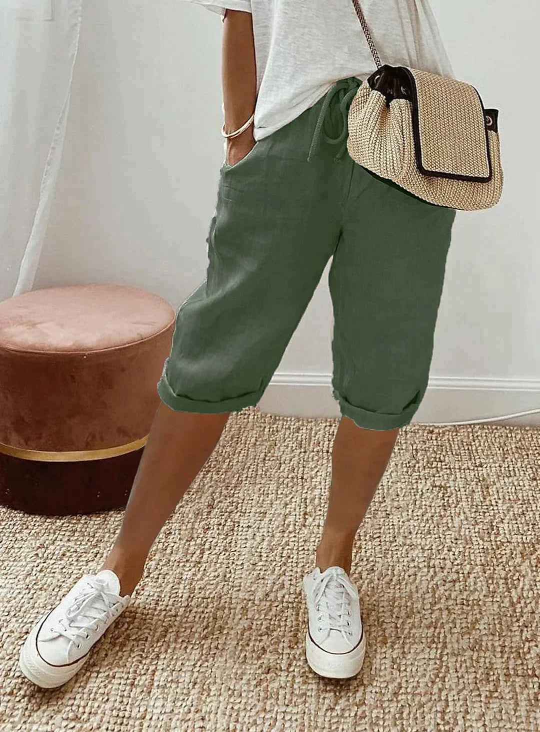 🌷🌷Time-Limited Special Price: 29.99!!⏰Sofia – linen trousers for women