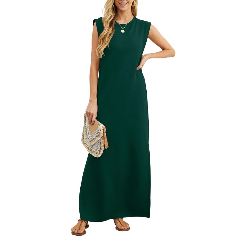🌷🌷Lucia – Classic Loose Sleeveless Beach Maxi Dress