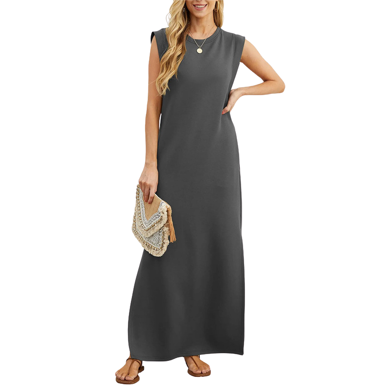 🌷🌷Lucia – Classic Loose Sleeveless Beach Maxi Dress