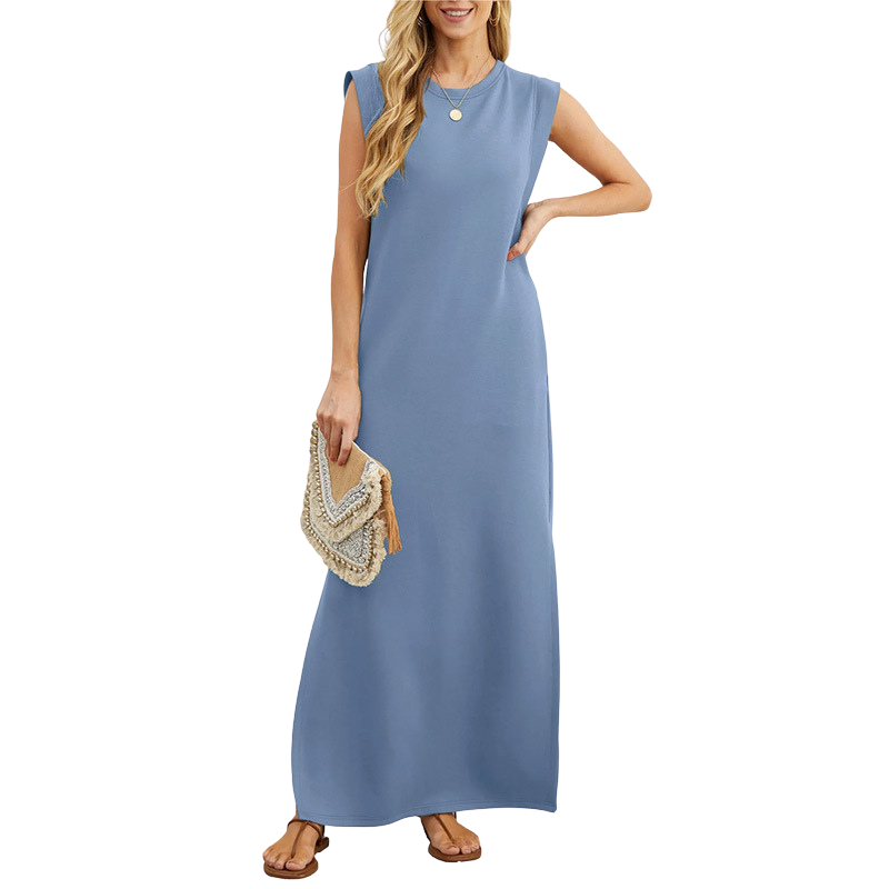 🌷🌷Lucia – Classic Loose Sleeveless Beach Maxi Dress