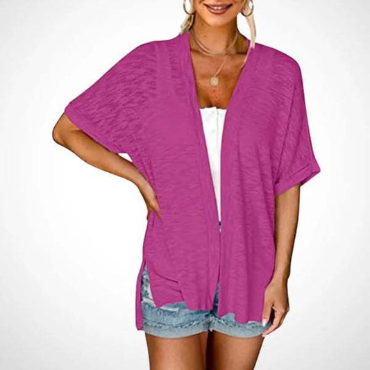 🌷🌷Womens Lightweight Cardigan 2026 Summer Short Sleeve Open Front Beach Coverup