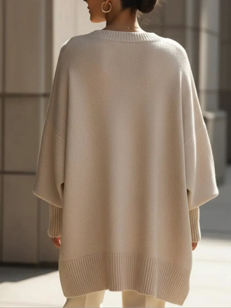 📦📦Last Day 39% OFF🔥Women's Cozy Loose Asymmetrical Hem Sweater