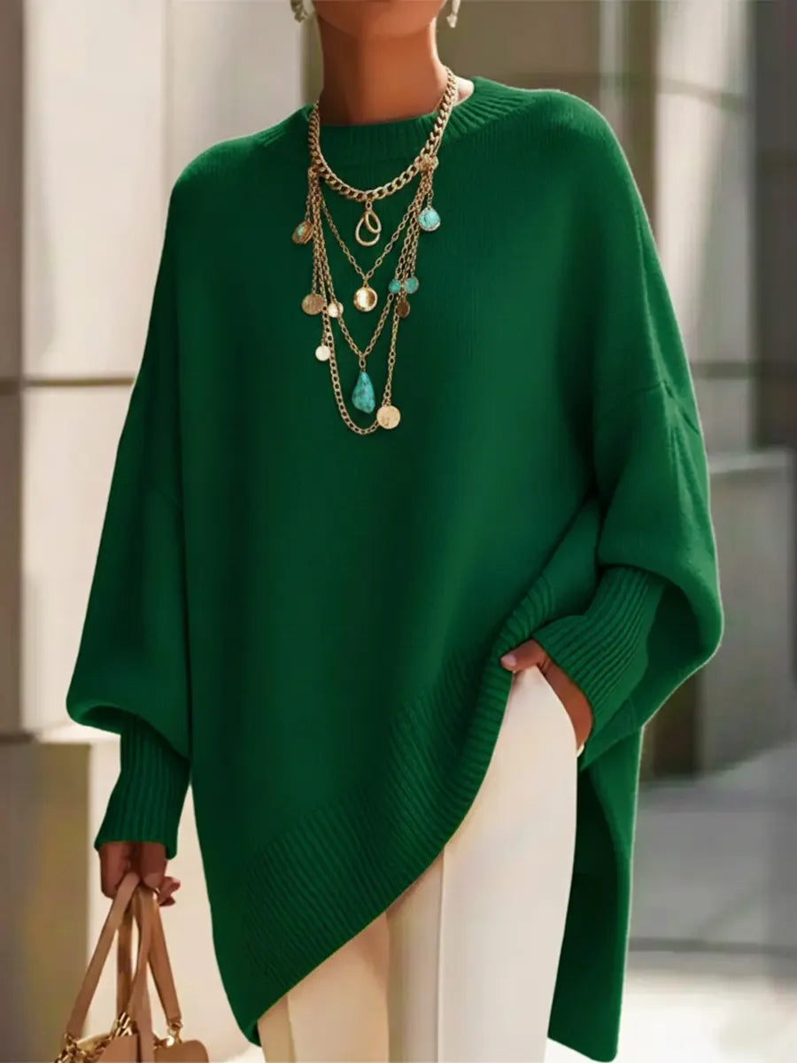 📦📦Last Day 39% OFF🔥Women's Cozy Loose Asymmetrical Hem Sweater