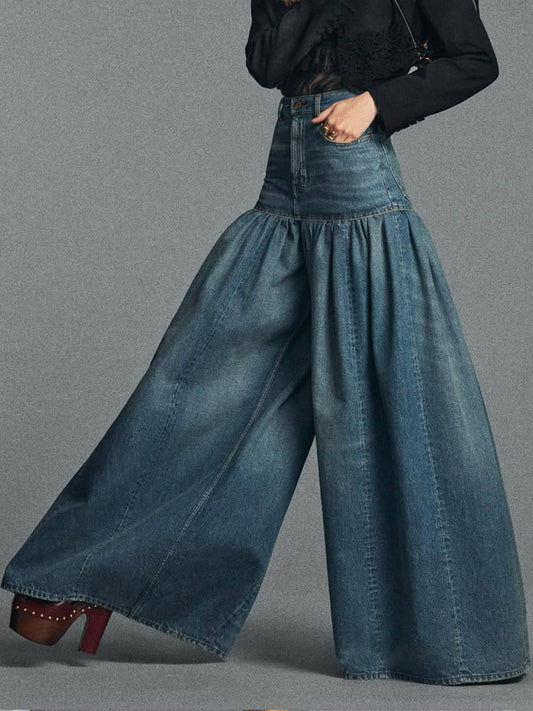 📦📦Buy 2 PCS for free shipping🔥Casual Wide-leg Jeans