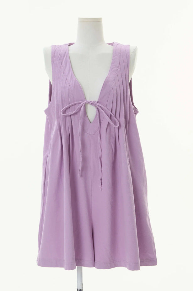 🌷🌷Texas Babydoll Denim Romper