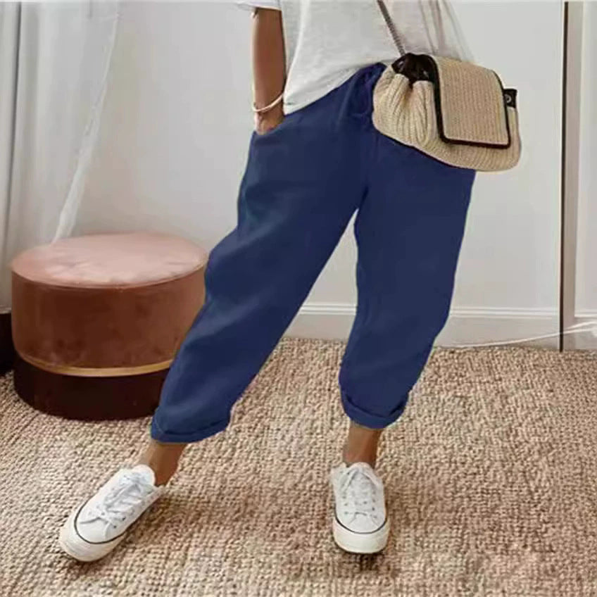 🌷🌷Time-Limited Special Price: 29.99!!⏰Sofia – linen trousers for women